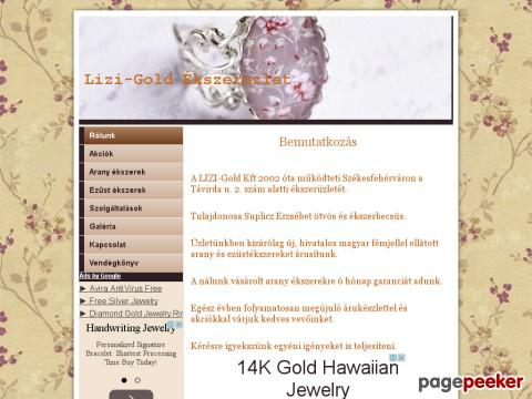 Lizigold - Lizi-Gold Ékszerüzlet