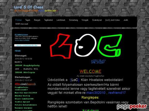 Lordsofchaos - Lords of Chaos - Főoldal
