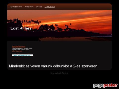 Lostkillers - Tapasztalat:94%