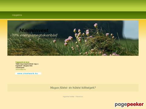 Maaninvest - Belső szigetelés