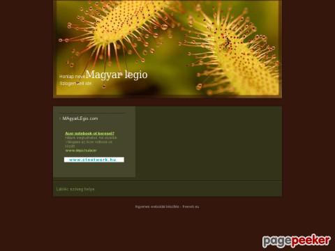 Magyarlegio - magyarlegio.com