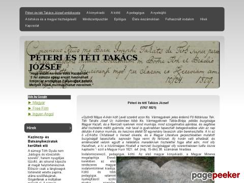 Magyarminerva - Péteri és téti Takács József