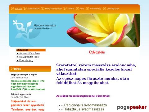 Mandalamasszazs - Mandala masszázs