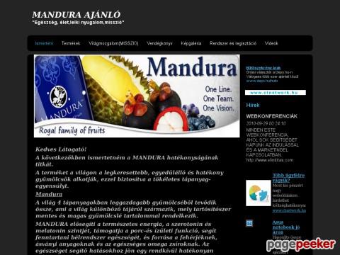 Manduraajanlo - mandura ismertető