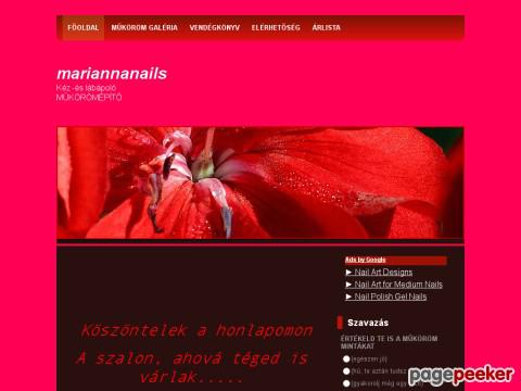 Mariannanails - www.mariannanails.freewb.hu
