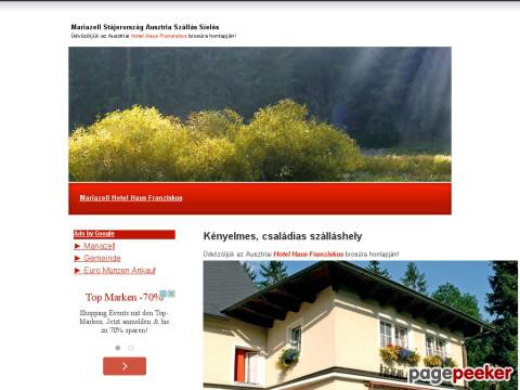 Mariazell - Mariazell Stájerország Ausztria Szállás Síel ...