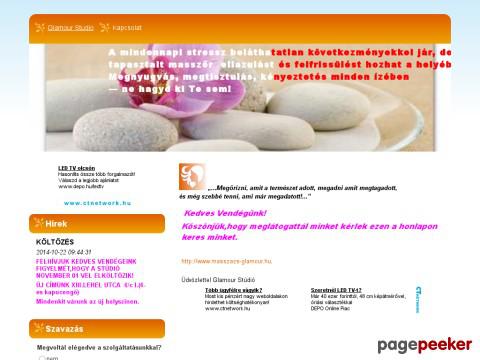 Masszazsglamour - Bemutatkozás