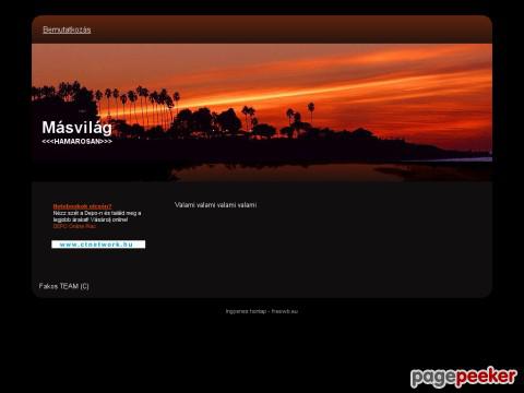 Masvilag - Bemutatkozás (Másvilág)