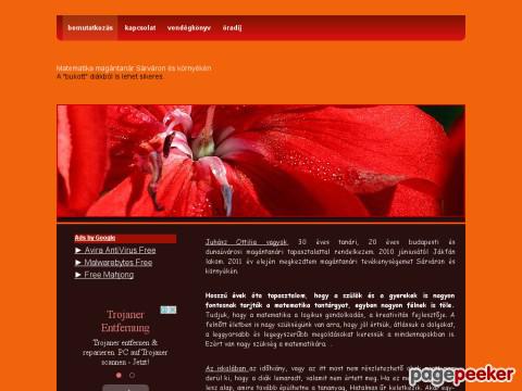 Matektanar - matematika, tanár, Sárvár, magántanár