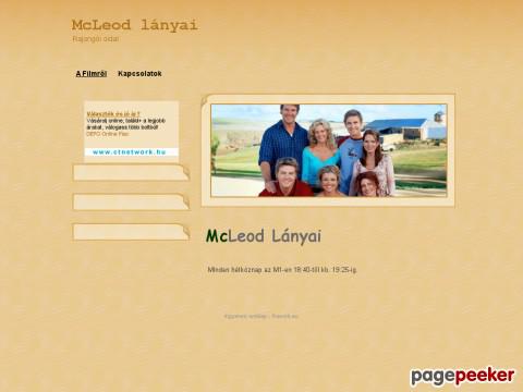 Mcleod - McLeod Lányai rajongói oldal
