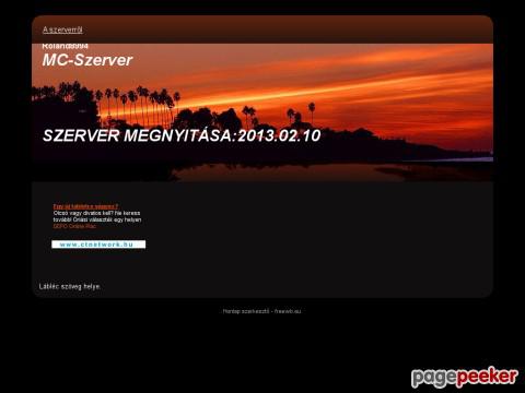 Mcszerver