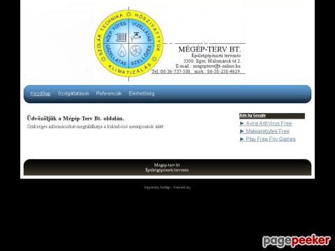 Megepterv - Épületgépész, Eger, megepterv