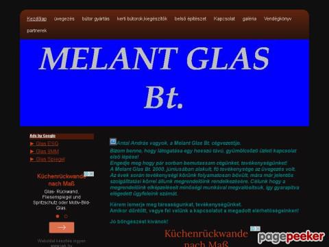 Melantglas - Kedőlap