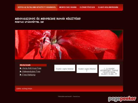 Menyasszonyoknak - MENYASSZONYI ÉS MENYECSKE RUHÁK