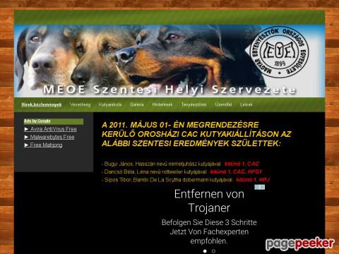 Meoeszentes - meoe szentes,magyar ebtenyésztők szentesi szerve ...
