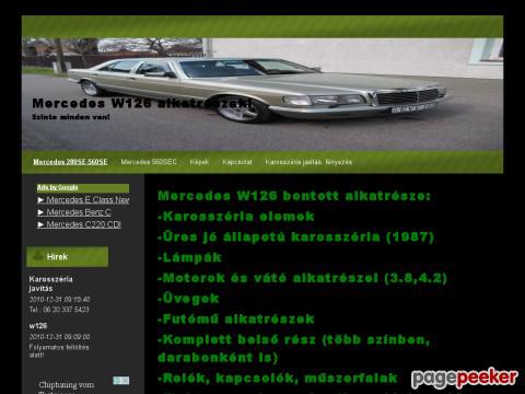 Mercedesw126