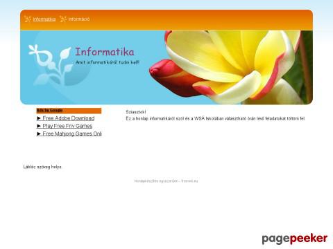 Merci - informatika- Fejér megye