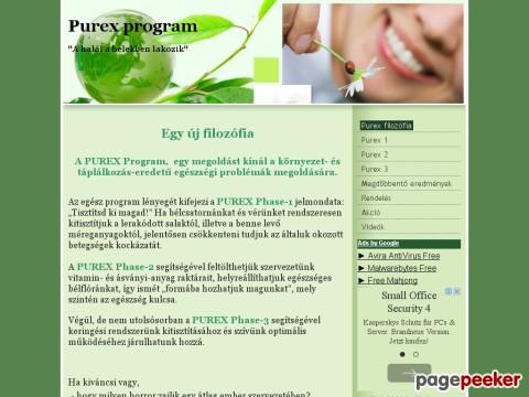 Meregtelenites - purex, méregtelenítés