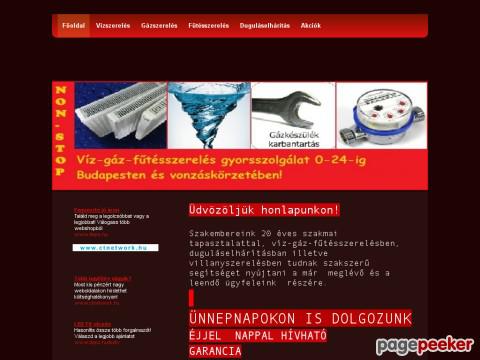 Mesterszerviz - víz-gáz-fűtésszerelés, duguláselhárítás
