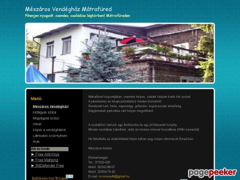 Meszarosvendeghaz