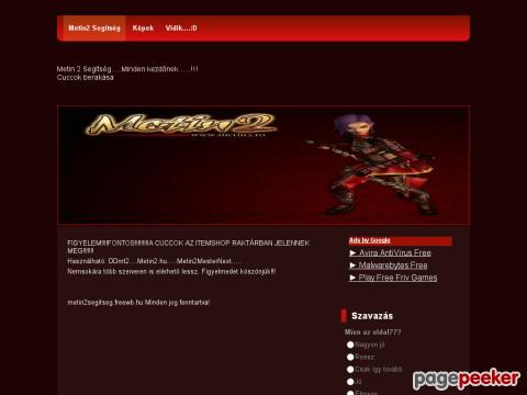 Metin2segitseg - Hogy te is a legjobbak közé tartozz!!!