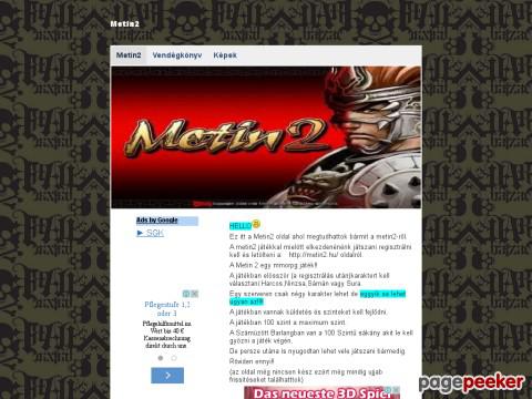 Metindj - metin2 dj oldal