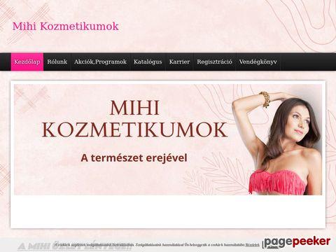 Mihi - Kezdőoldal