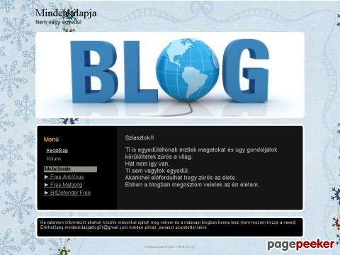 Mindenkilapjablog