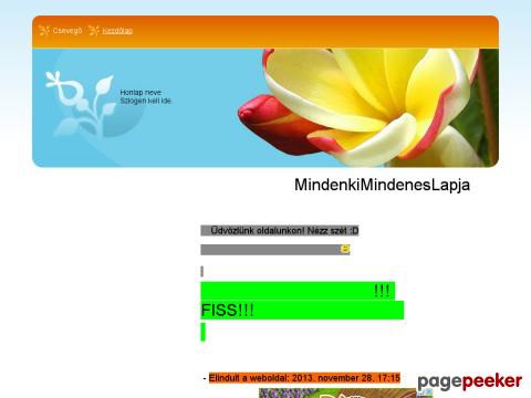 Mindenkimindeneslapja