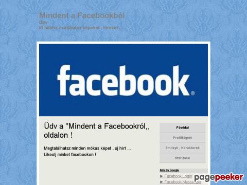 Mindentafacebookbol