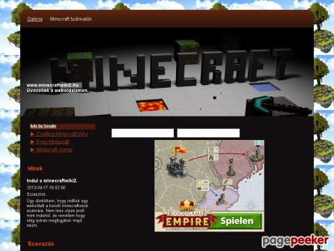 Minecraftwiki2 - Itt vannak a képek a Minecraftban