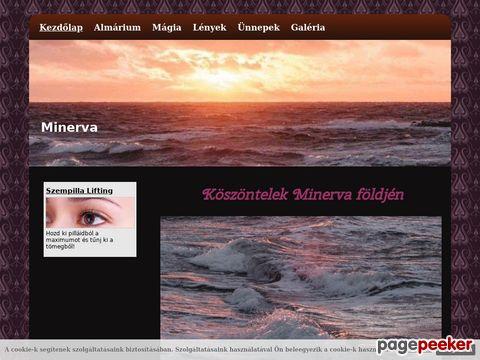 Minerva - Kezdőoldal