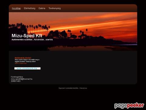 Mizuspedkft - Mizu-Sped Kft