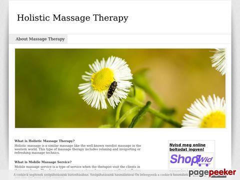 Mobilemassage - Kezdőoldal