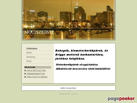 Mociszerviz - robogó, kismotor, briggs javitás