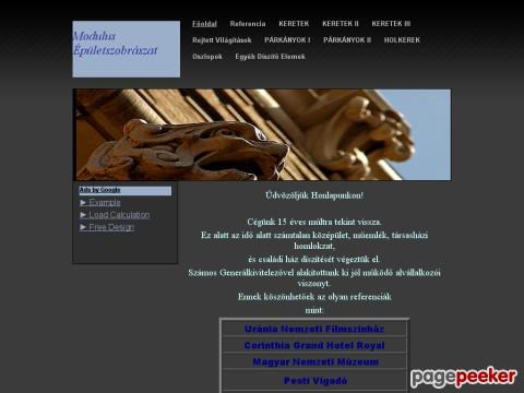 Modulus - Épületszobrászat  Homlokzatfelújítás
