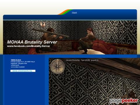 Mohaabrutality - mohaa brutality server