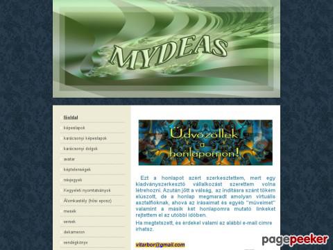 Mydeas - mydeas, képeslapok, névjegyek, avatar