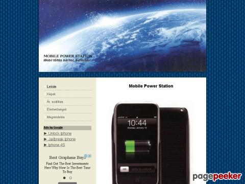 Napelemesiphonetolto - Napelemes iPhone töltő