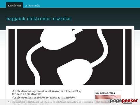Napjainkelektromoseszkozei