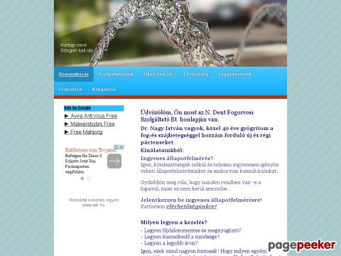 Ndentfogorvosibt