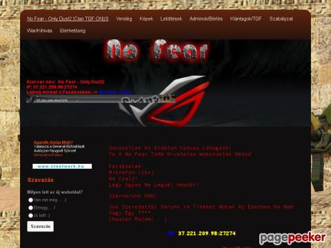 Nofear - NoFeaR/kezdolap