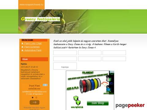 Norapaint - Greeny festőgaléria