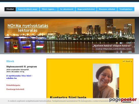 Norma3nyelvoktatas - Német, magyar és orosz nyelvek oktatása - Skype ...