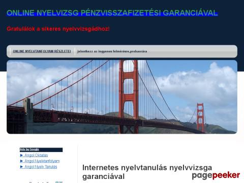 Nyelviskola - ONLINE NYELVTANFOLYAM