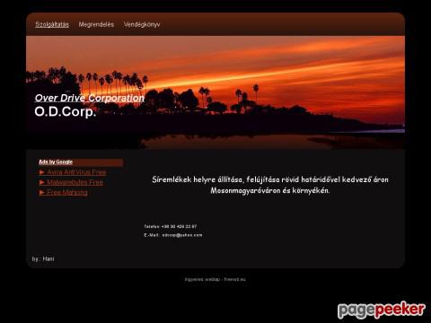Odcorp - Síremlék, sírkő felújítás Mosonmagyaróvár