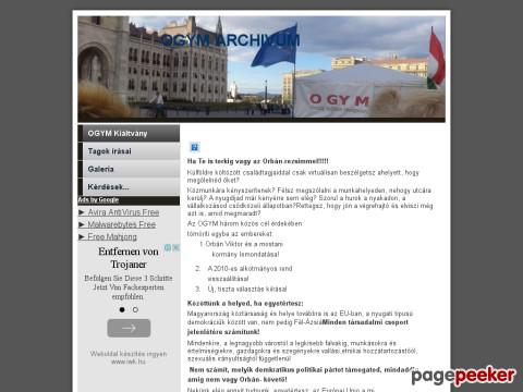 Ogymarchivum - AZ ORSZÁG GYŰLÉSE MOZGALOM