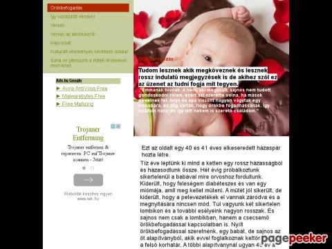 Orokbefogadas - Örökbeadó anyát keresünk!