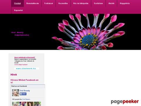 Orsibeautyszepsegszalon