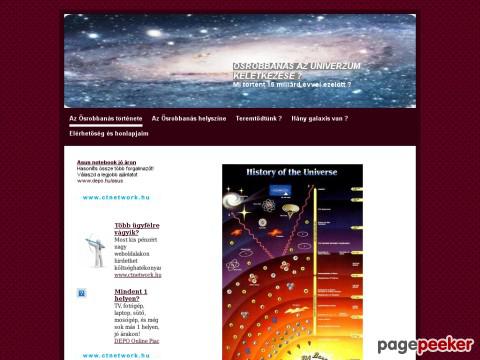 Osrobbanas - ŐSROBBANÁS AZ UNIVERZUM KELETKEZÉSE ?